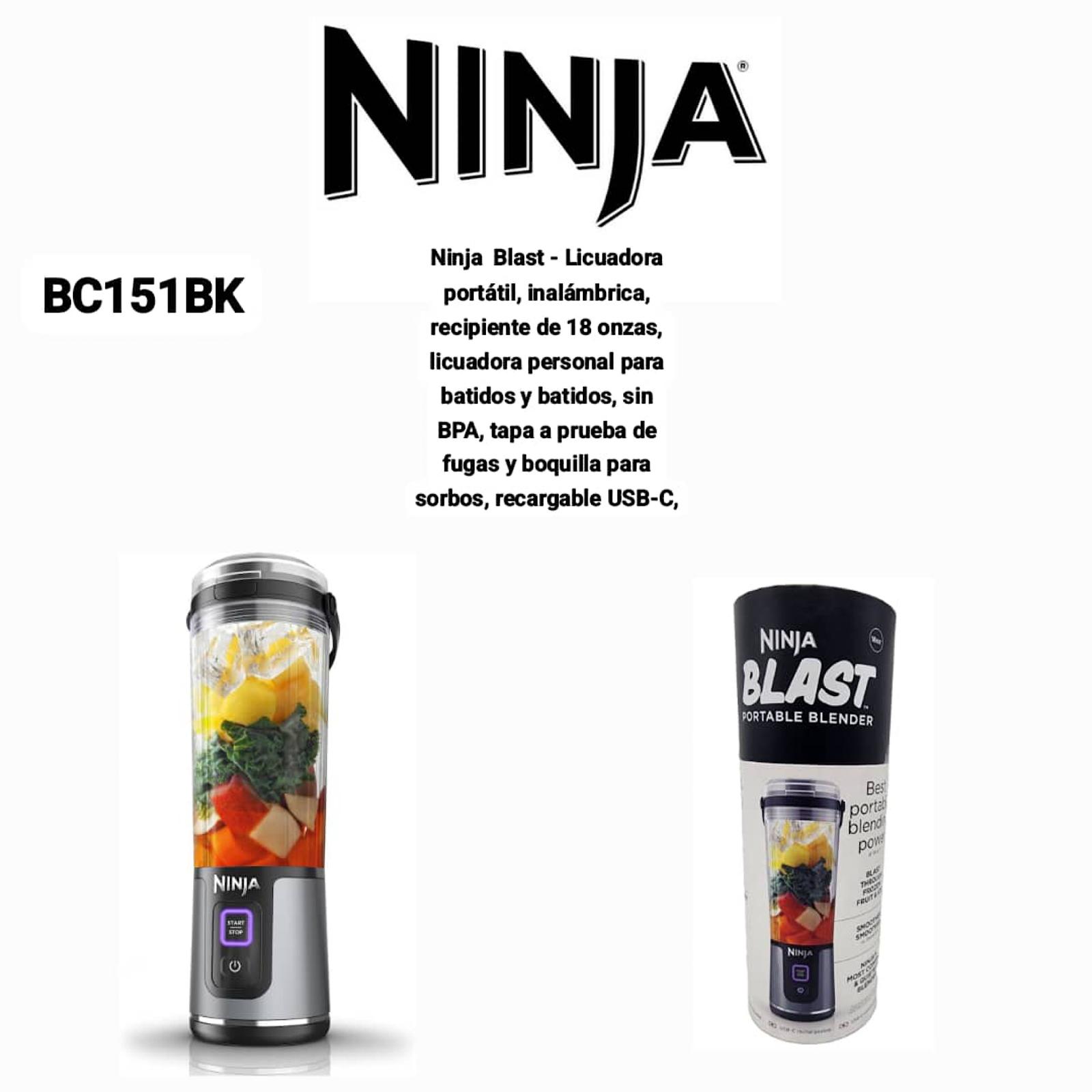 شیکر شارژی نینجا مدل bc151 گنجایش 0.53 لیتر